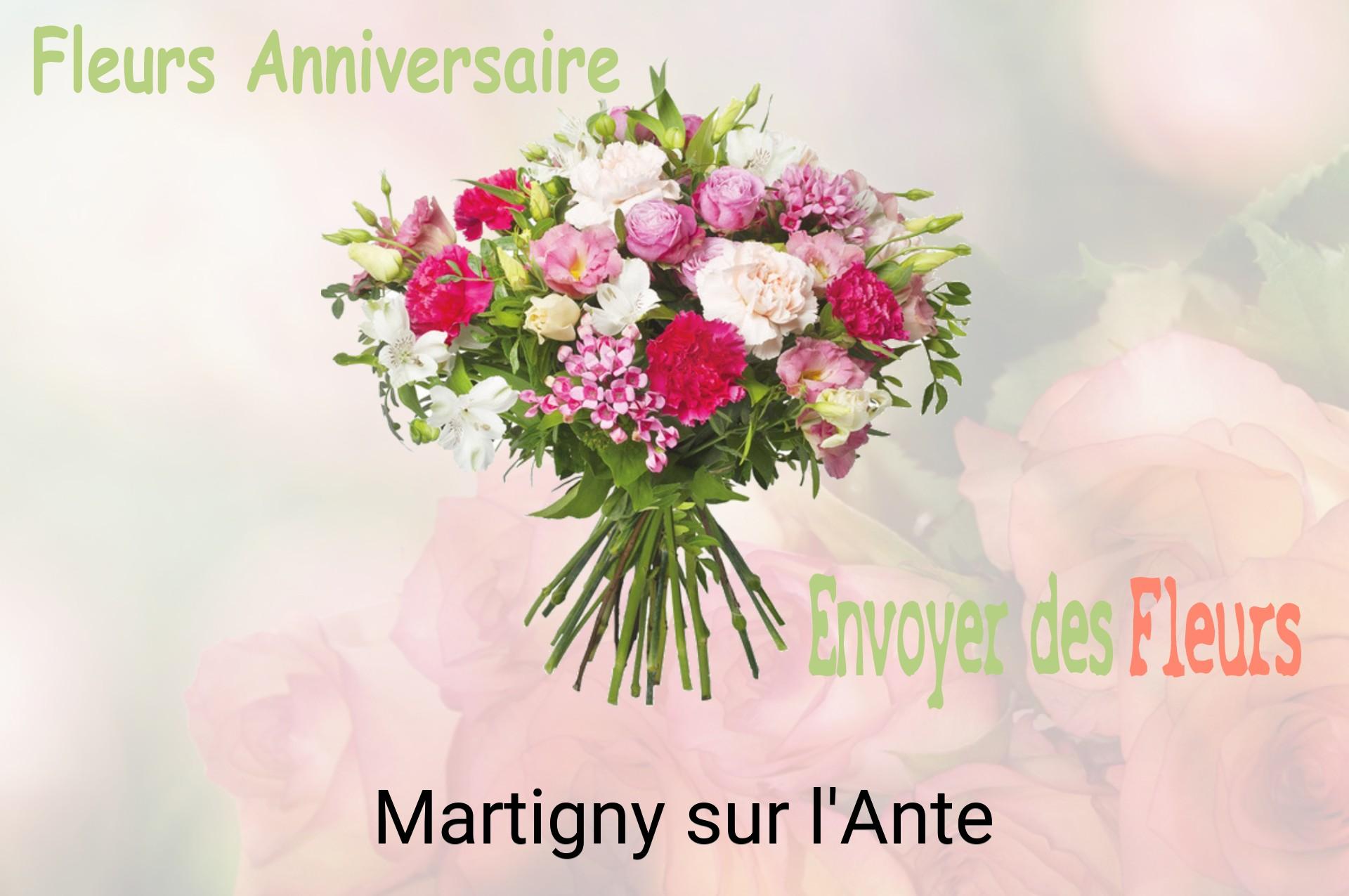 Bouquet de fleurs d’anniversaire livré à Martigny-sur-l'Ante