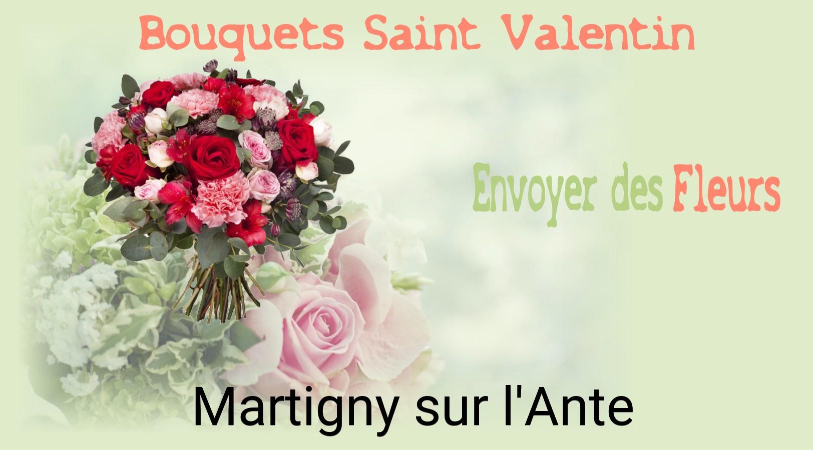 Roses de Saint-Valentin livrées à Martigny-sur-l'Ante